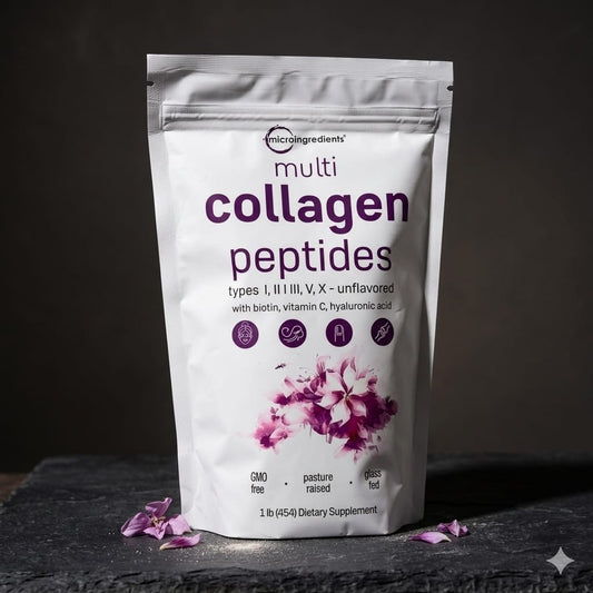 Multi-Collagen Microingredients: Transforma tu Piel, Fortalece tu Cabello y Activa tu Bienestar