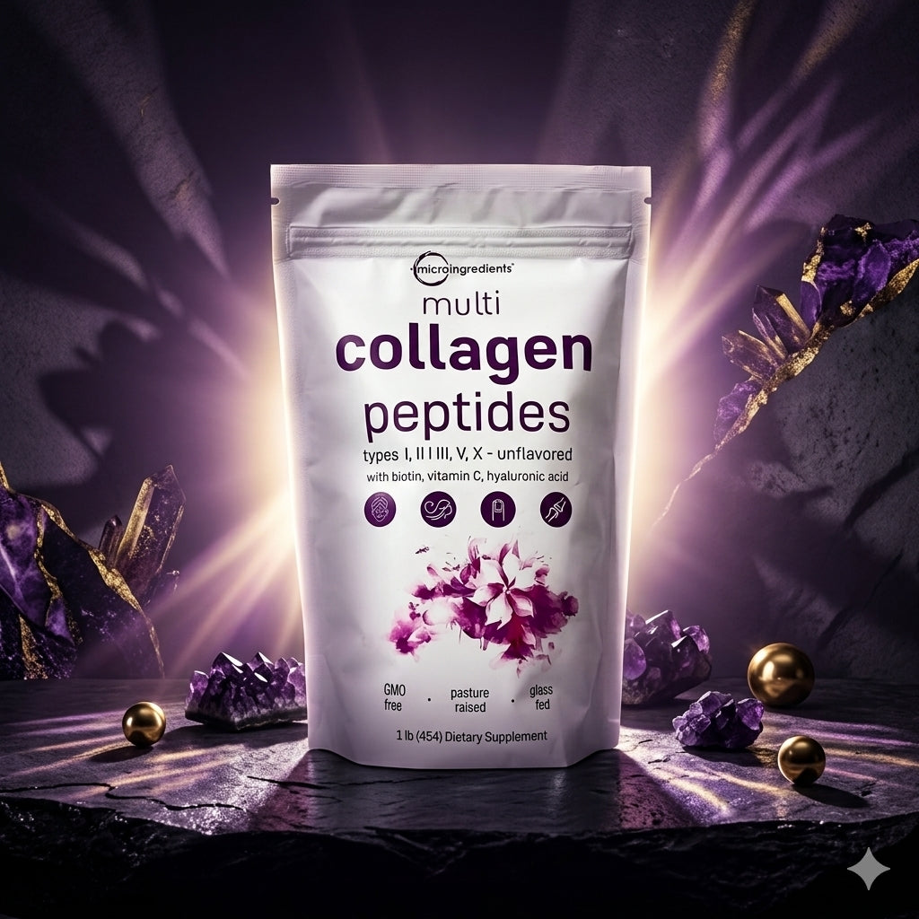 Multi-Collagen Microingredients: Transforma tu Piel, Fortalece tu Cabello y Activa tu Bienestar