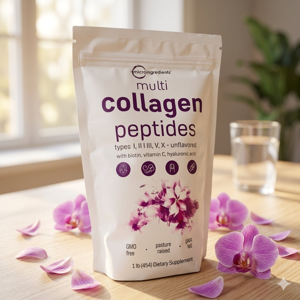 Multi-Collagen Microingredients: Transforma tu Piel, Fortalece tu Cabello y Activa tu Bienestar