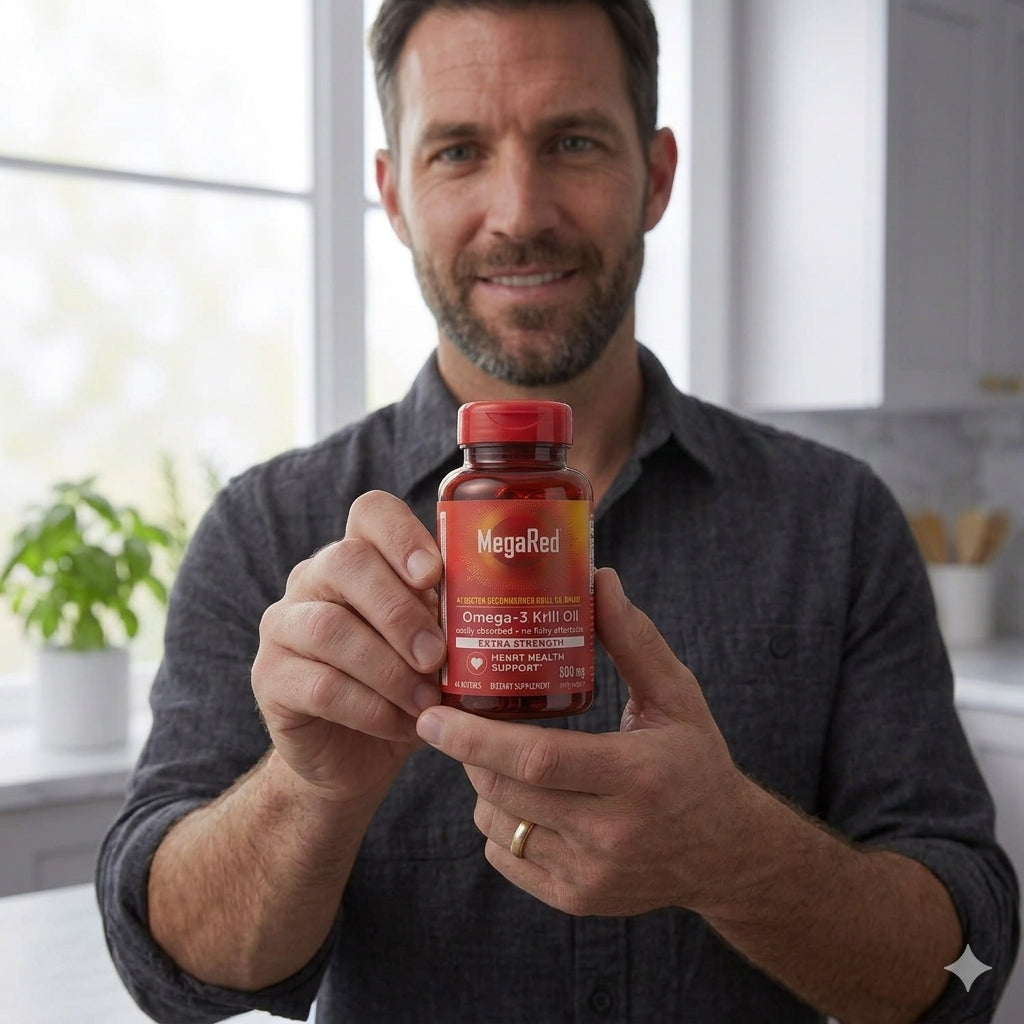 MegaRed Krill Oil – Omega 3: La salud cardiovascular que buscas, ahora sin comprometer el sabor.