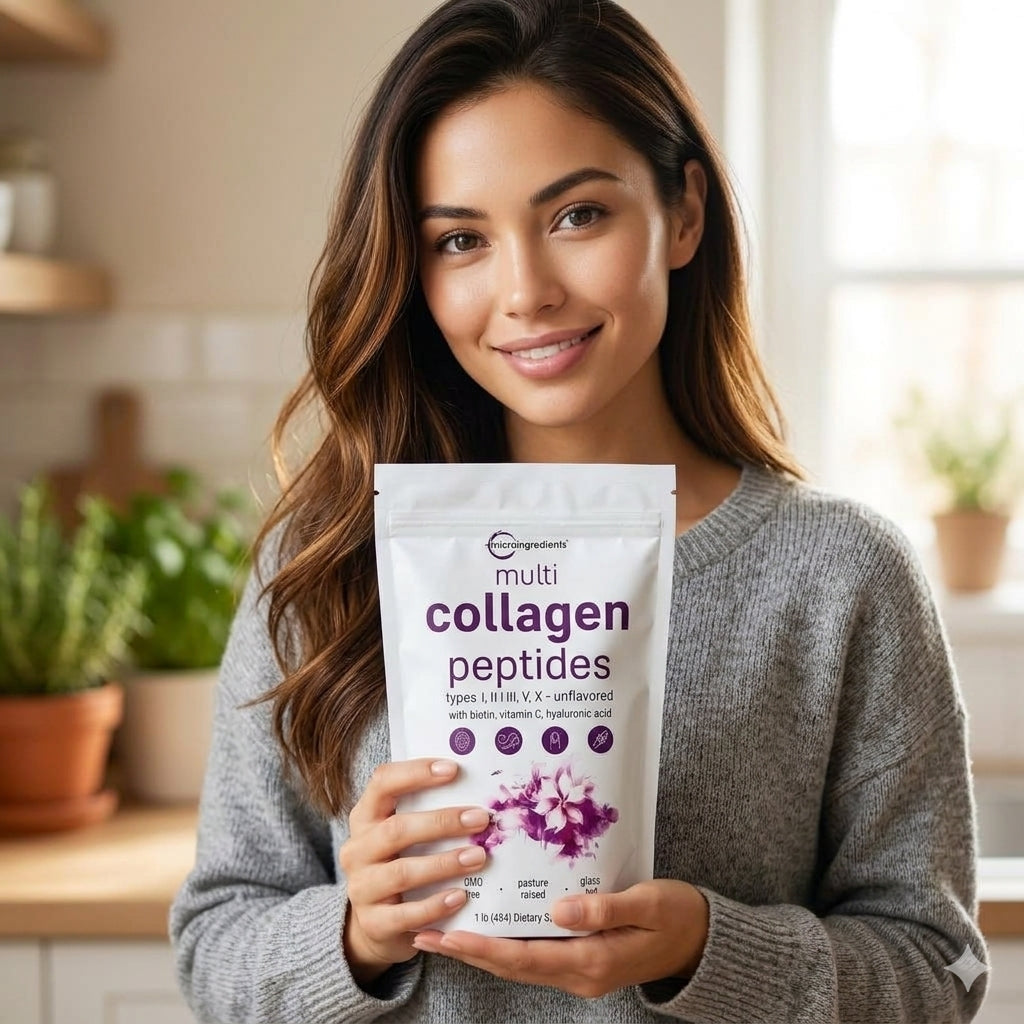 Multi-Collagen Microingredients: Transforma tu Piel, Fortalece tu Cabello y Activa tu Bienestar
